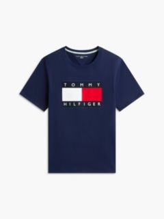 Big Flag Logo T-Shirt — Light Navy 5