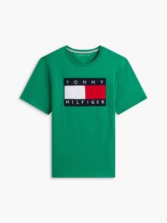 Big Flag Logo T-Shirt — Olympic Green 5