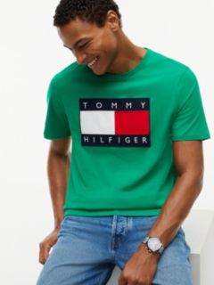 Big Flag Logo T-Shirt — Olympic Green 3
