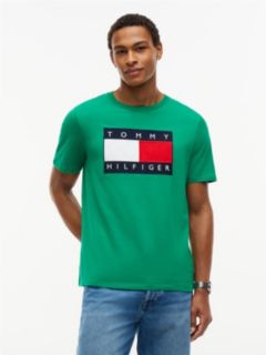 Big Flag Logo T-Shirt — Olympic Green 1