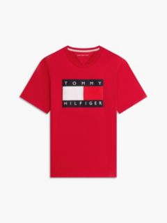 Big Flag Logo T-Shirt — Medium Red 5