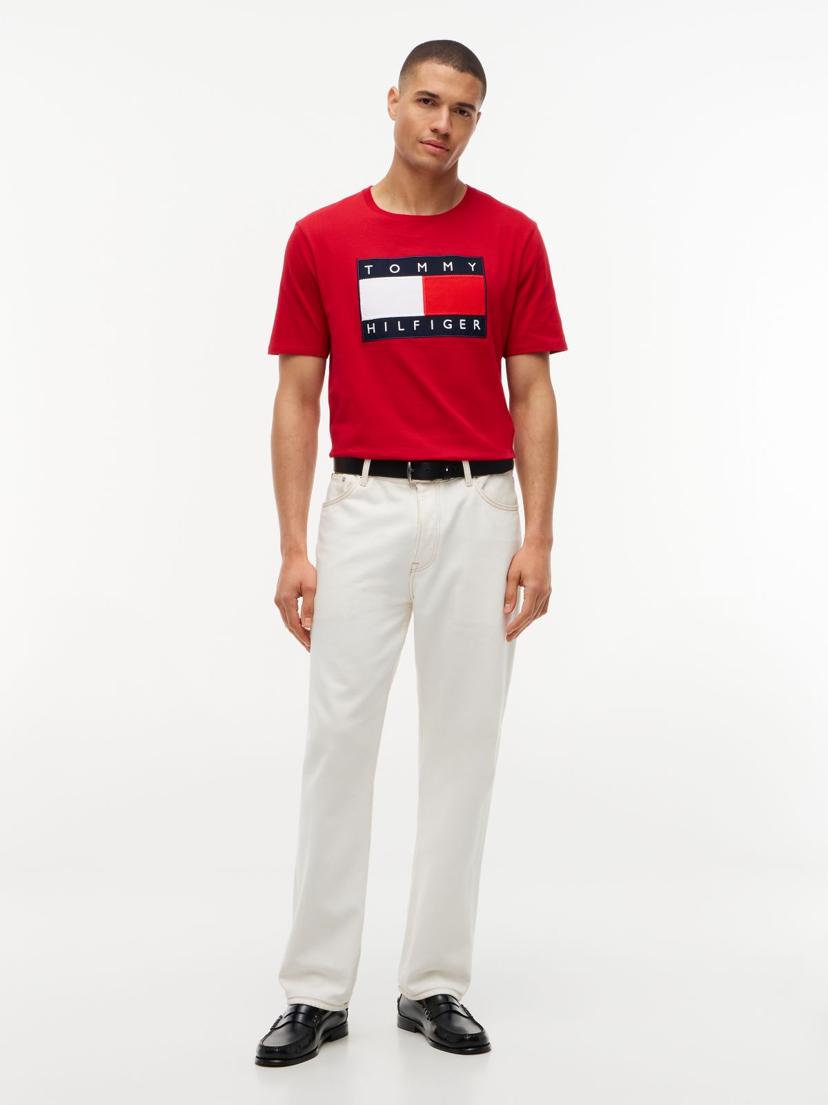 Big Flag Logo T-Shirt — Medium Red