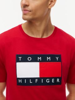 Big Flag Logo T-Shirt — Medium Red 3