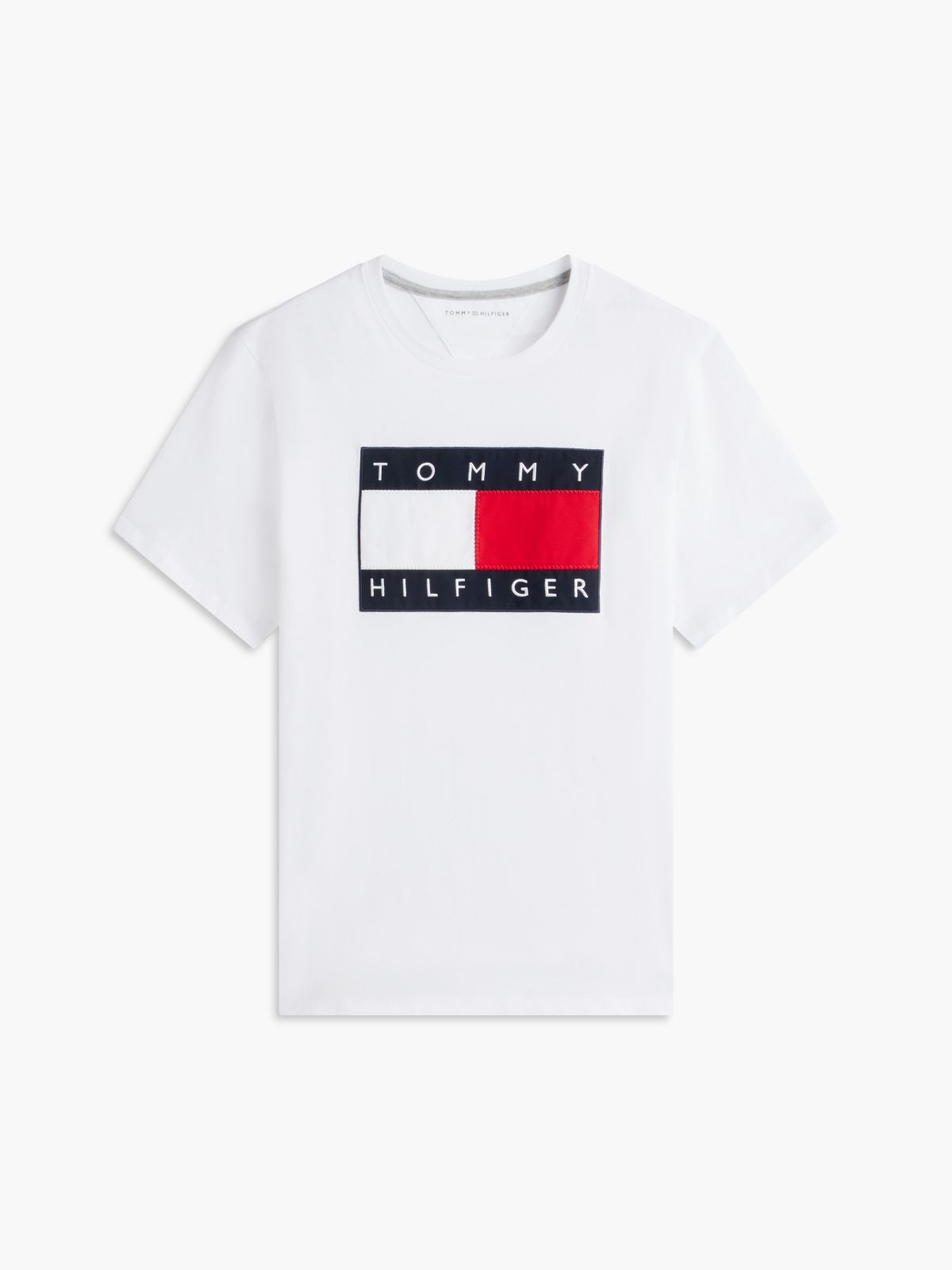 Big Flag Logo T-Shirt — Optic White