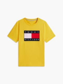 Big Flag Logo T-Shirt — Marigold Yellow 5