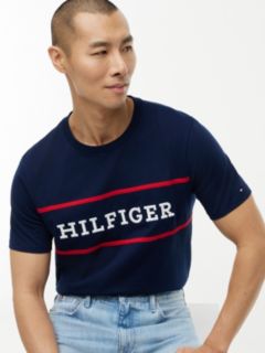 Hilfiger Logo T-Shirt — Light Navy 3