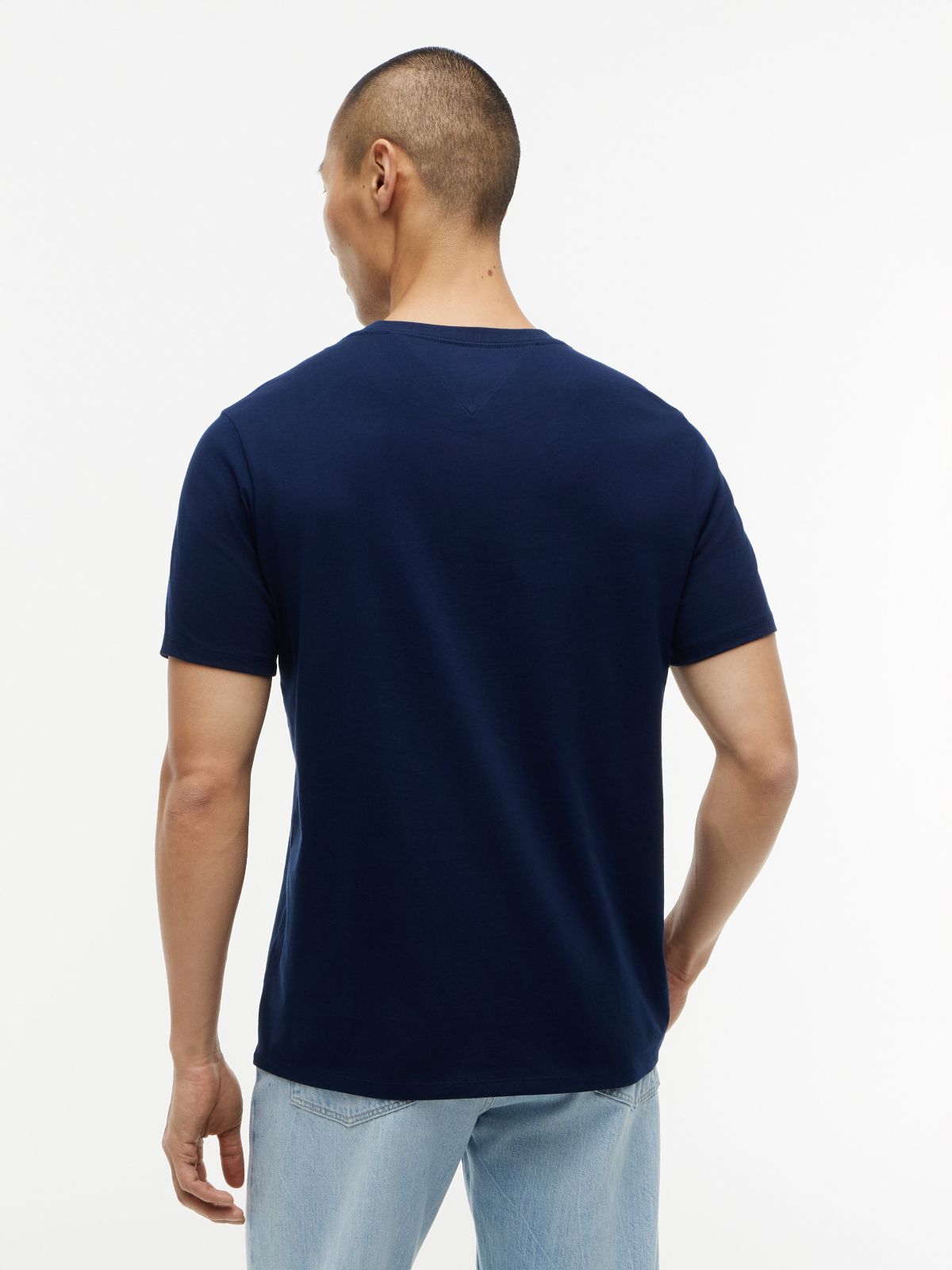 Hilfiger Logo T-Shirt — Light Navy