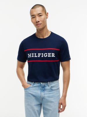 Hilfiger Logo T-Shirt, Carbon Navy