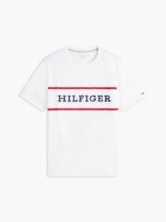 Hilfiger Logo T-Shirt — Optic White 5