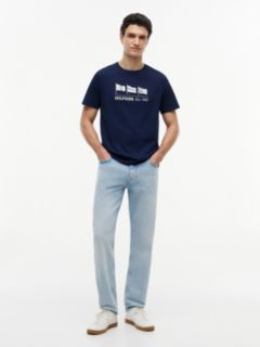 Hilfiger Multi-Flag Logo T-Shirt — Light Navy 2