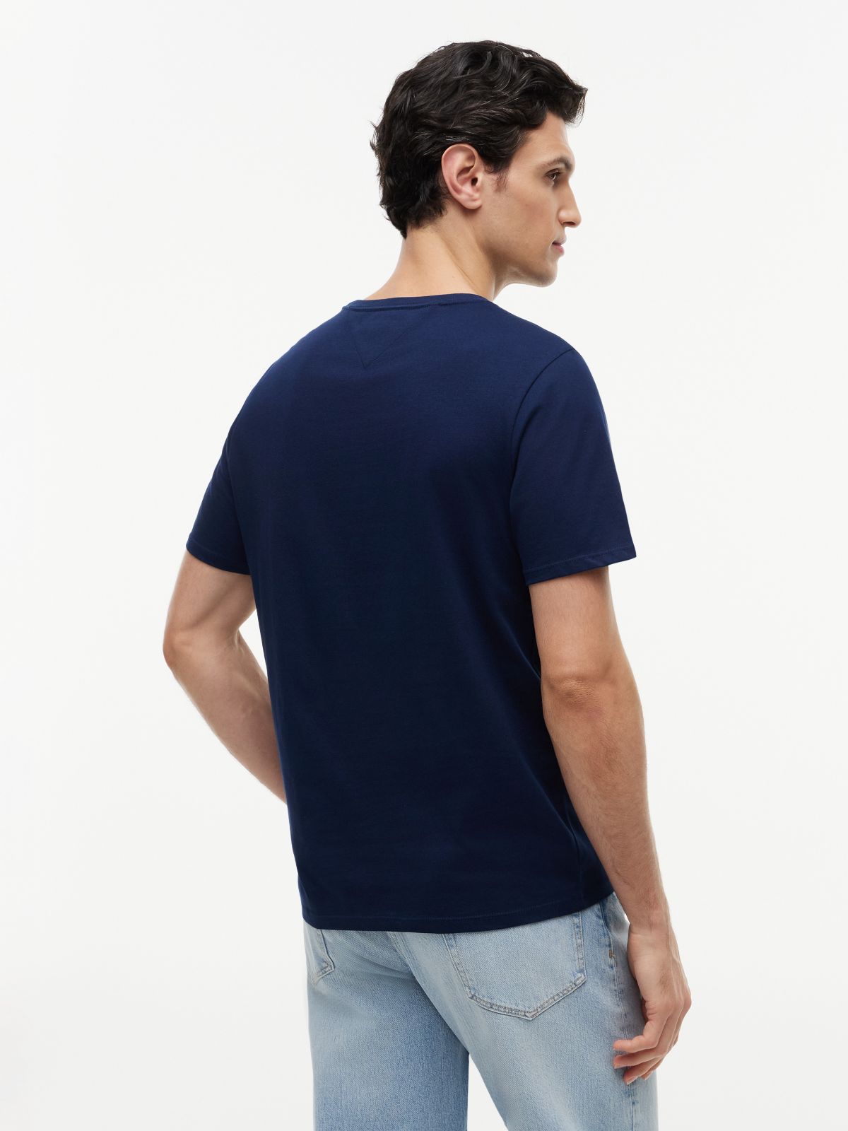 Hilfiger Multi-Flag Logo T-Shirt — Light Navy