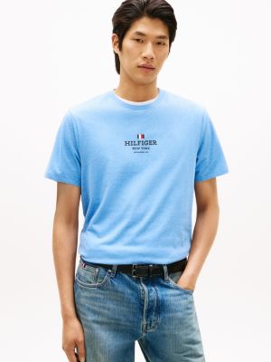 Hilfiger NY Logo T-Shirt, Blue Heather