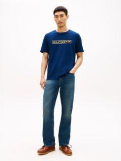 Hilfiger Box Logo T-Shirt — Light Navy 2