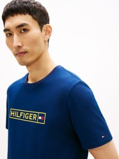 Hilfiger Box Logo T-Shirt — Light Navy 3
