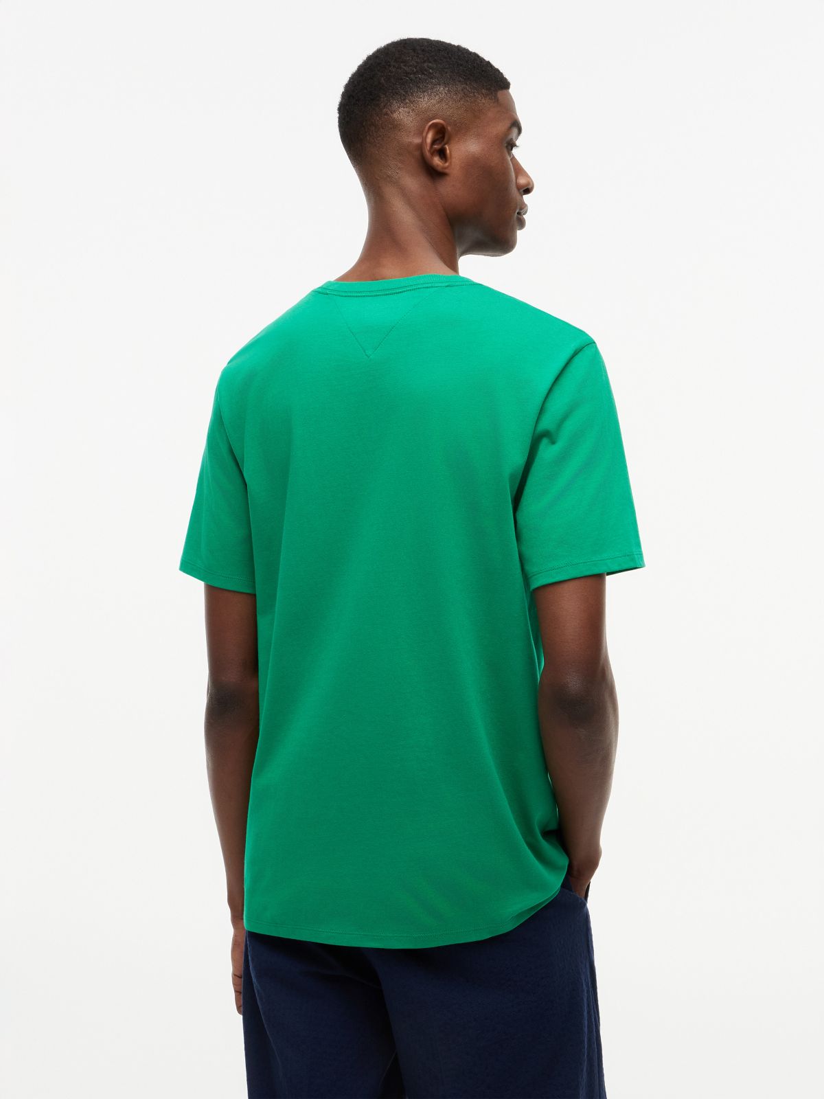Hilfiger Box Logo T-Shirt — Olympic Green