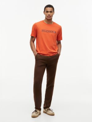 Мужские футболки Tommy Hilfiger Hilfiger Box Logo T-Shirt — фото 2
