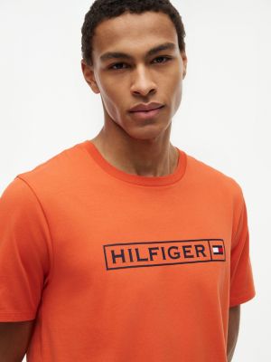 Мужские футболки Tommy Hilfiger Hilfiger Box Logo T-Shirt — фото 3