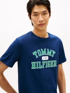 Tommy Varsity Logo T-Shirt — Light Navy 3