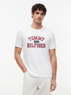 Tommy Varsity Logo T-Shirt — Optic White 1