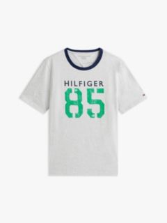 Hilfiger 85 Logo T-Shirt — Grey Heather 5