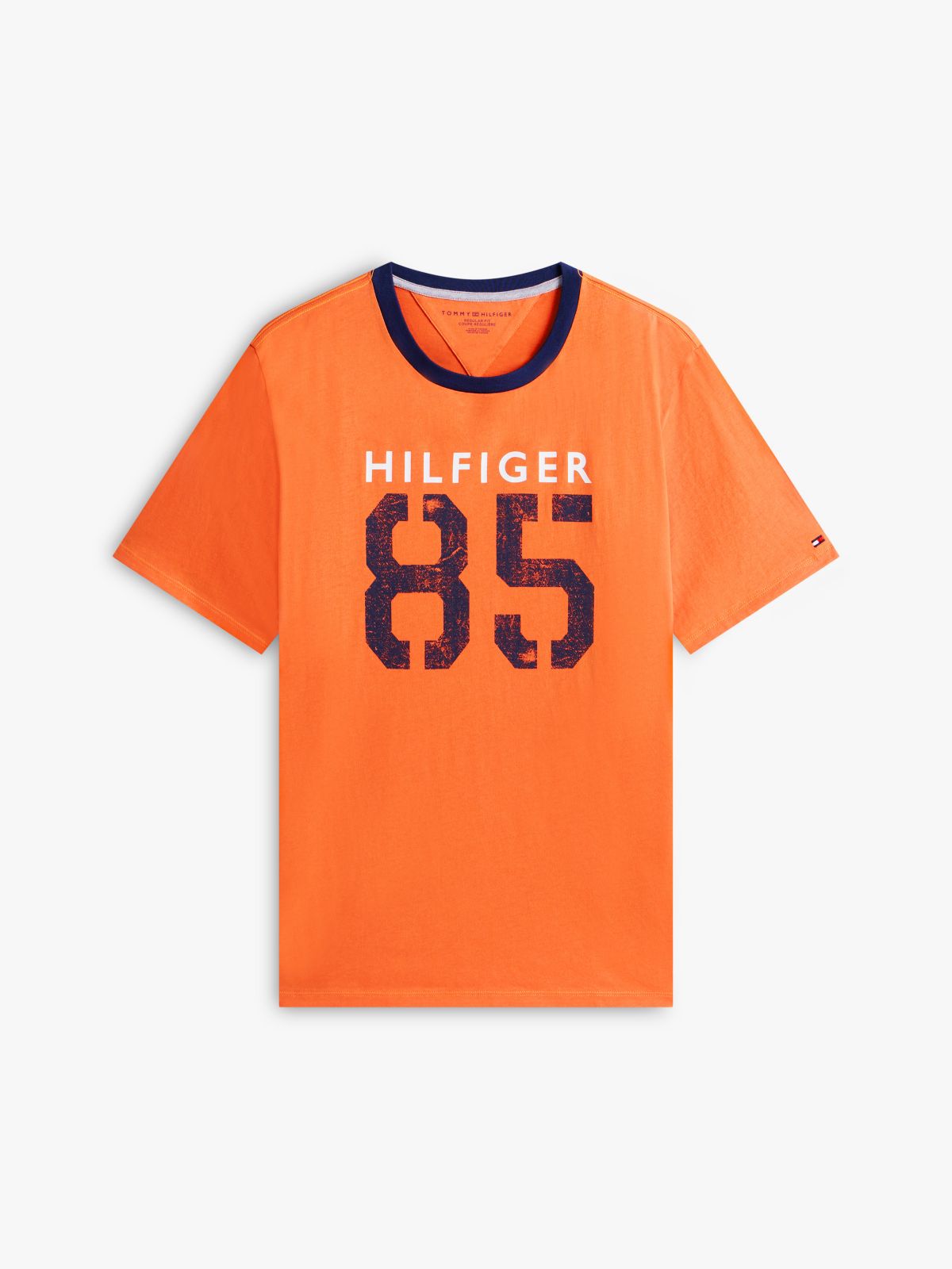 Hilfiger 85 Logo T-Shirt — Brilliant Orange