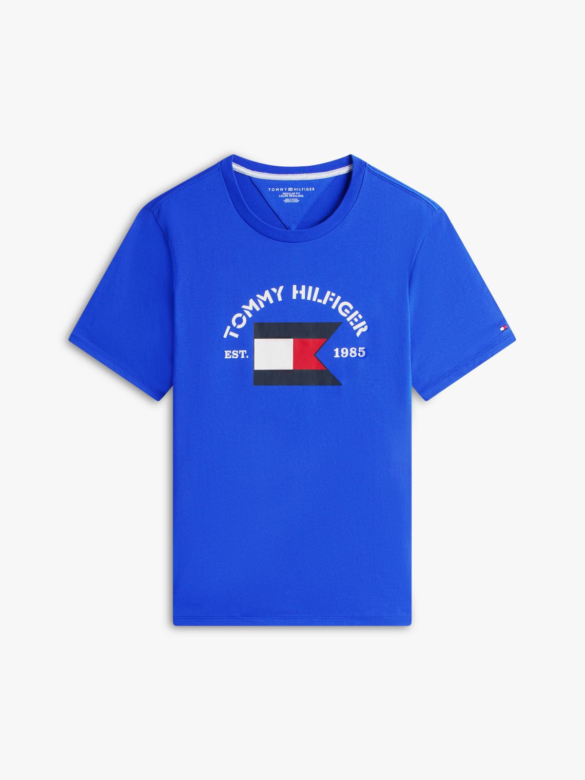 Hilfiger Boating Flag T-Shirt — Wedge Blue
