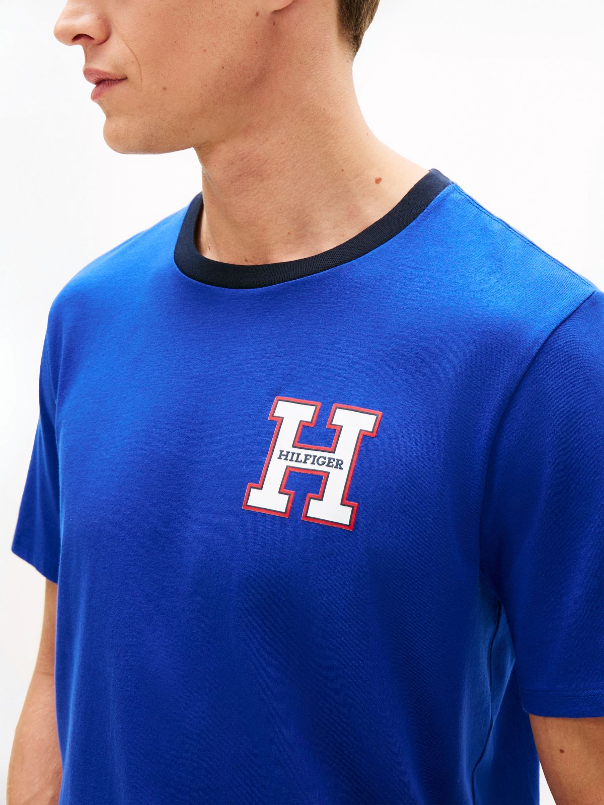 Hilfiger Logo T-Shirt — Wedge Blue