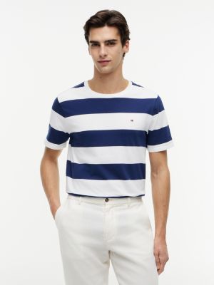 Rugby Stripe T-Shirt, Navy/White Stripe