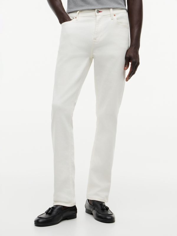 Stretch Slim Jean — White