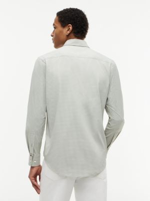 Мужские рубашки Tommy Hilfiger Regular Fit Mini Check TH Performance Shirt — фото 4
