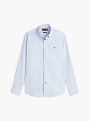Мужские рубашки Tommy Hilfiger Regular Fit Check TH Performance Shirt — фото 5