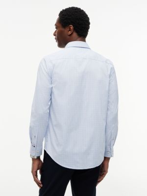 Мужские рубашки Tommy Hilfiger Regular Fit Check TH Performance Shirt — фото 4