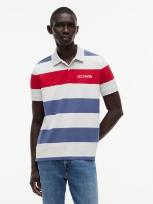 Regular Fit Striped Polo from Tommy Hilfiger - $42.25