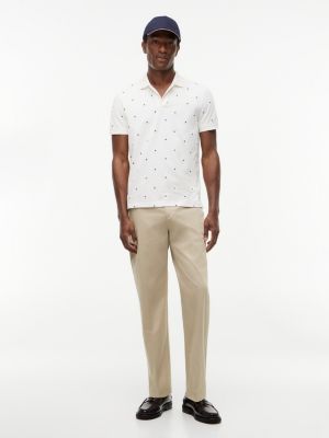 Мужские топы Tommy Hilfiger Regular Fit Allover Star Print Polo — фото 2