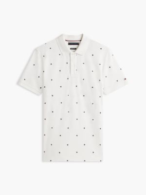 Мужские топы Tommy Hilfiger Regular Fit Allover Star Print Polo — фото 5