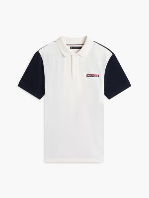 Мужские топы Tommy Hilfiger Classic Fit Colorblock Polo — фото 5