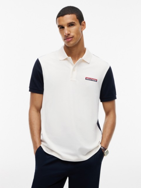 Мужские топы Tommy Hilfiger Classic Fit Colorblock Polo