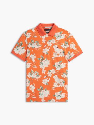 Мужские топы Tommy Hilfiger Regular Fit Floral Print Polo — фото 5