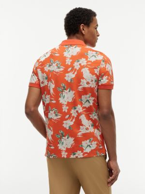 Мужские топы Tommy Hilfiger Regular Fit Floral Print Polo — фото 4