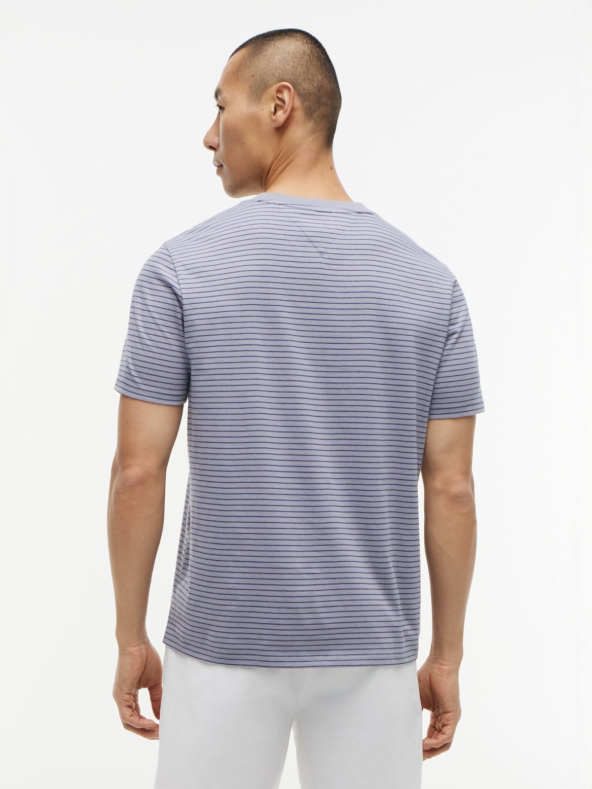 Striped Pocket T-Shirt — New Grey Stripe