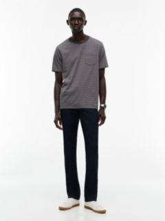 Striped Pocket T-Shirt — Black Stripe 2
