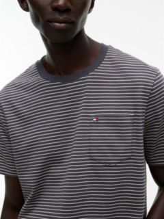 Striped Pocket T-Shirt — Black Stripe 3