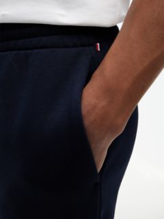 Relaxed Brushed-Back Fleece Sweatpant — Navy Blue 3