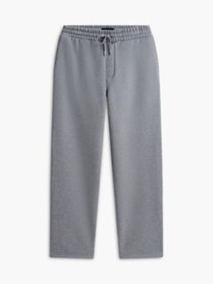 Relaxed Brushed-Back Fleece Sweatpant — Grey 5