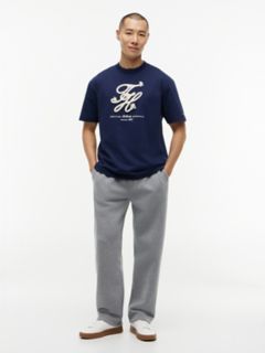 Relaxed Brushed-Back Fleece Sweatpant — Grey 2