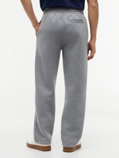 Relaxed Brushed-Back Fleece Sweatpant — Grey 4