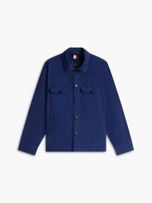 Мужские куртки Tommy Hilfiger Twill Utility Shirt Jacket — фото 5