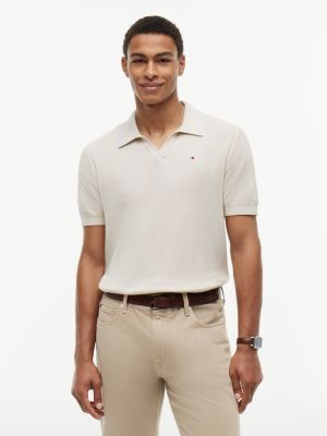 Short-Sleeve Tipped Sweater Polo from Tommy Hilfiger - $65.40