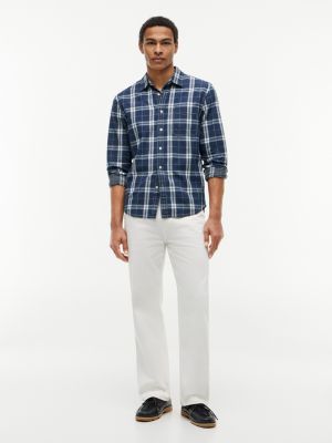 Мужские рубашки Tommy Hilfiger Regular Fit Plaid Dobby Pocket Shirt — фото 2
