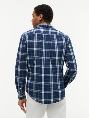 Мужские рубашки Tommy Hilfiger Regular Fit Plaid Dobby Pocket Shirt — фото 4